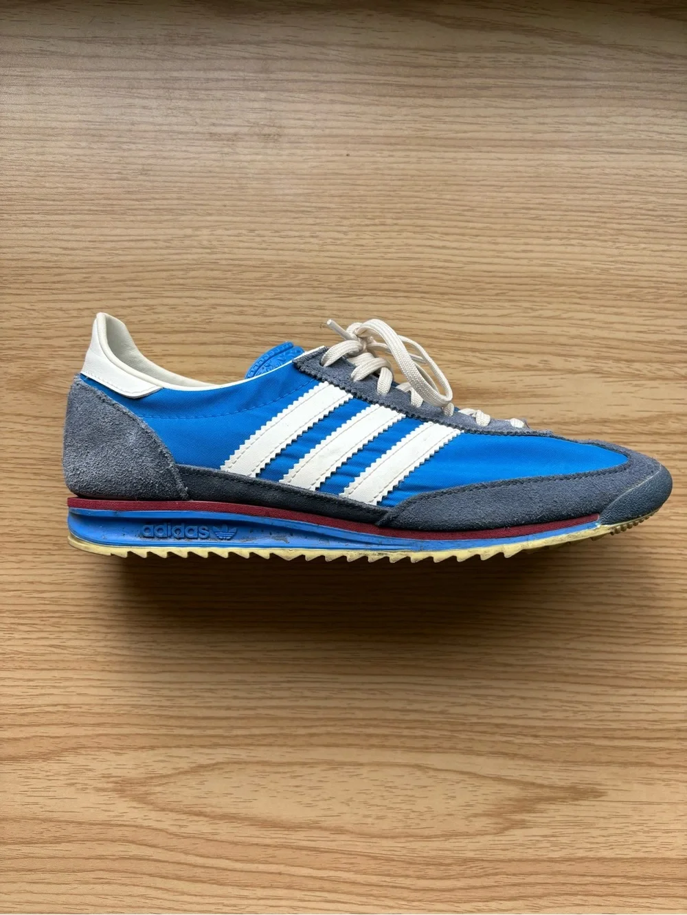adidas Men Sneakers Blue White Gray